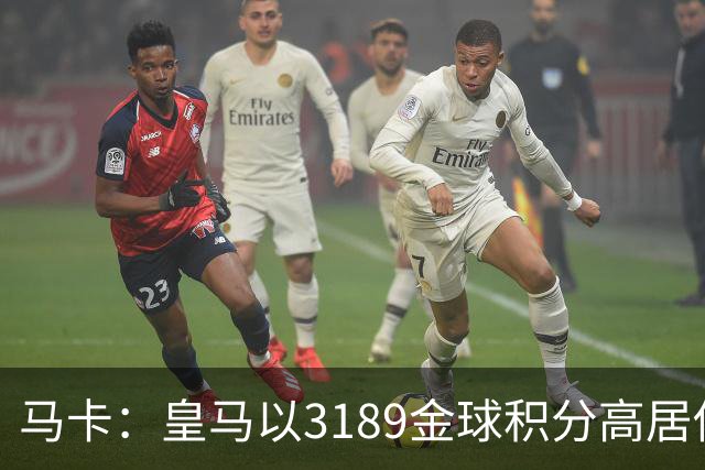 马卡：皇马以3189金球积分高居俱乐部历史榜首，C罗460分个人第一